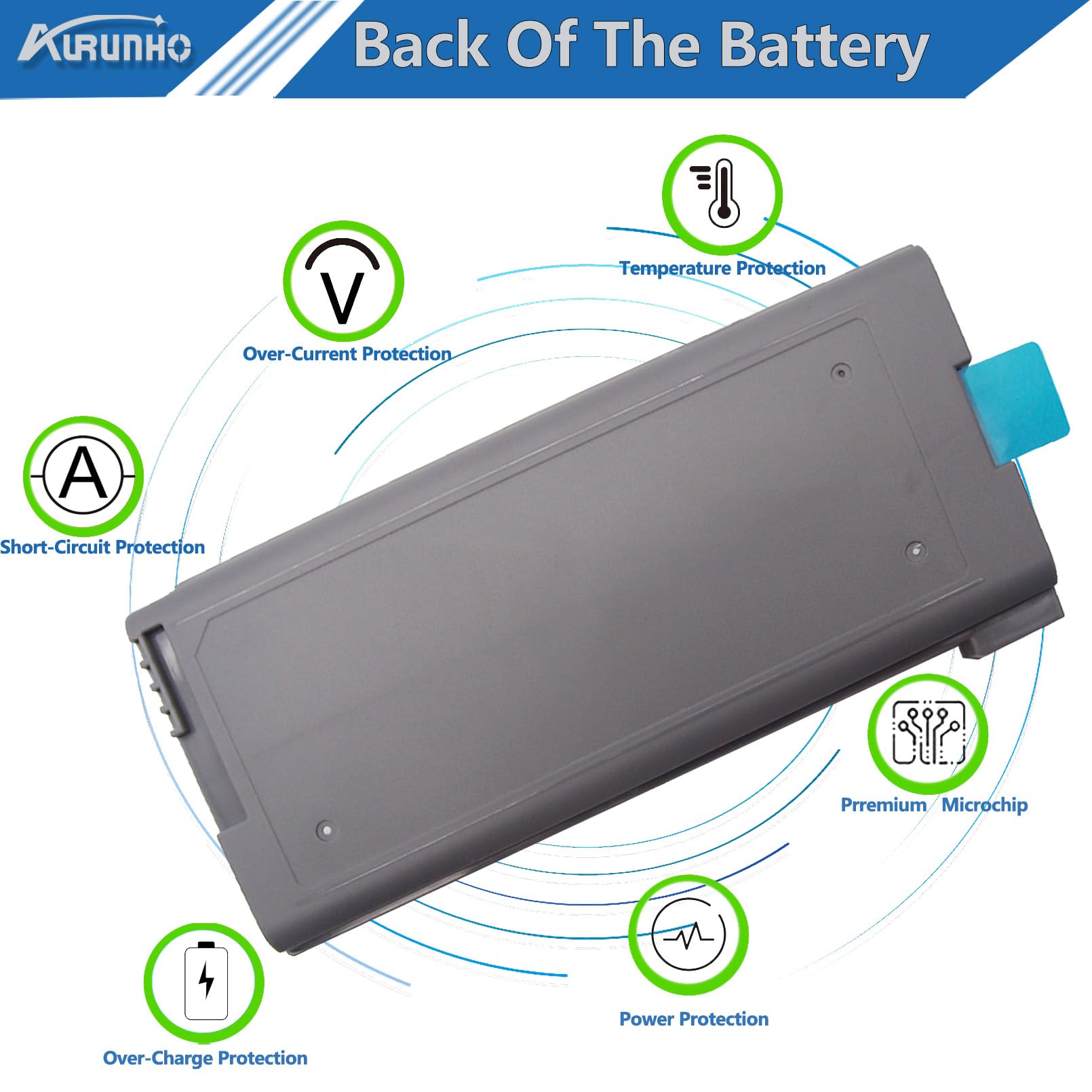 Amazon.com: AURUNHO CF-VZSU46AU Laptop Battery Replacement for